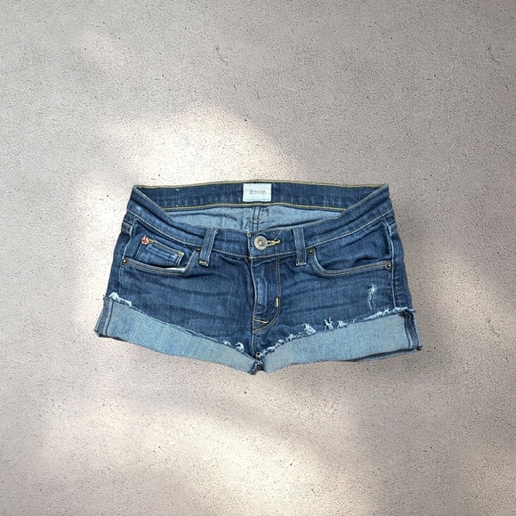 Hudson Low Rise Denim Shorts - Picture 1 of 2